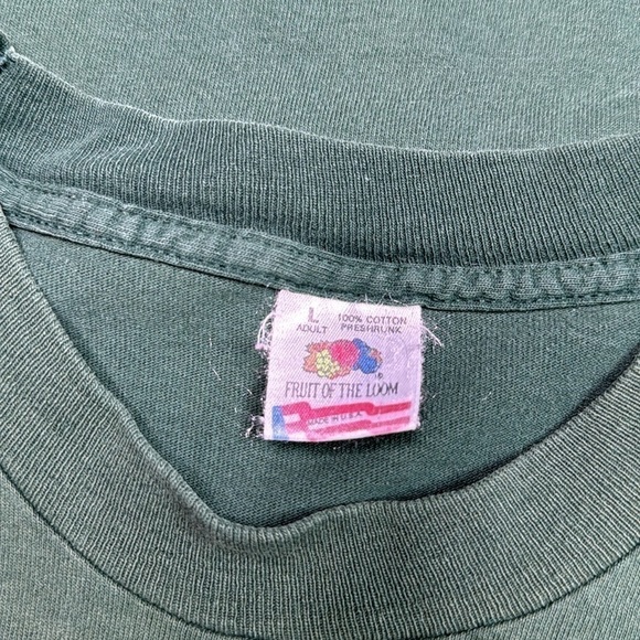 Vintage Fruit Of The Loom Boundary Waters Minnesota Tshirt Large 90s - Picture 8 of 13